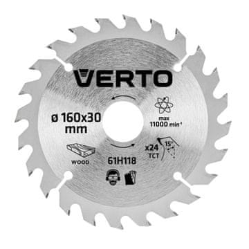 slomart VERTO Krožna list žage 160 x 30 mm, 24 zob