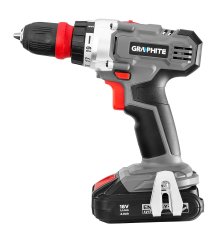 slomart Graphite 58G022-AD akumulatorska vrtalna-vijačna naprava, 18V, adapter