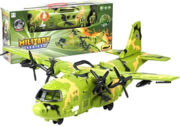 slomart LEAN TOYS Ogromen vojaški letalo 64 cm