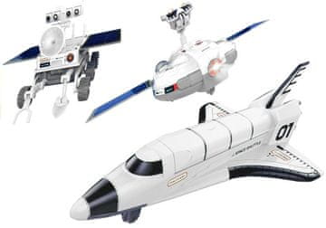 slomart LEAN TOYS Solarni ustvarjalni set 3v1: "Podvigi v vesolju"