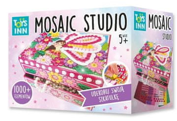 slomart STNUX Kreativni set: mozaik škatuľka z motivom vile