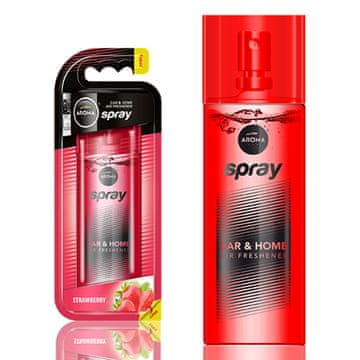 slomart AROMA CAR Aroma sprej osvežilec zraka, jagoda