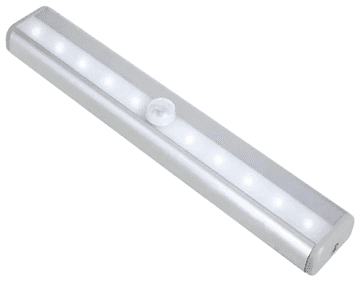 slomart ATL Akumulatorska LED svetilka z 10 LED diodami in senzorjem gibanja