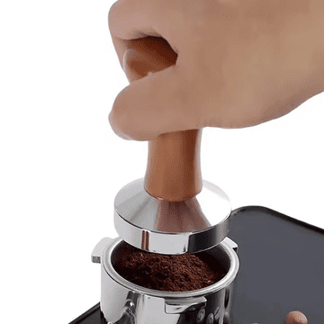 slomart ATL Tamper/stiskalnik za kavo, jeklen, 51mm