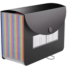slomart ATL DA288 Harmonika organizator za dokumente A4, 25 predelkov
