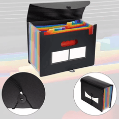 slomart ATL DA288 Harmonika organizator za dokumente A4, 25 predelkov