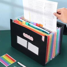 slomart ATL DA288 Harmonika organizator za dokumente A4, 25 predelkov
