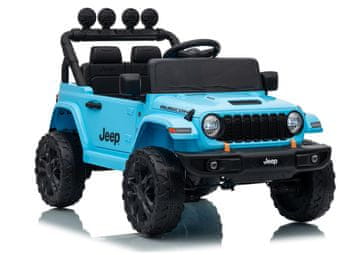 slomart LEAN CARS Jeep Rubicon DK-JWR558 24V otroški avtomobil na akumulator, svetlo modra