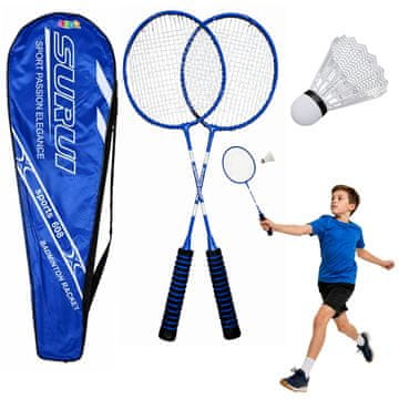 slomart Set za badminton (modri)