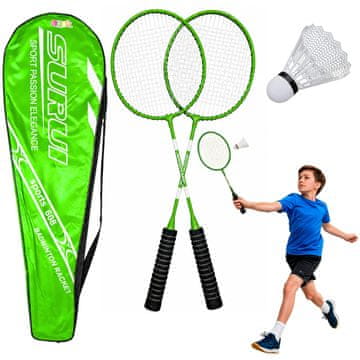 slomart Set za badminton (zeleni)