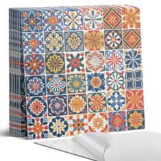 COLORAY Dekorativne vinilne samolepilne ploščice z vzorcem mozaika 9x30x30 cm
