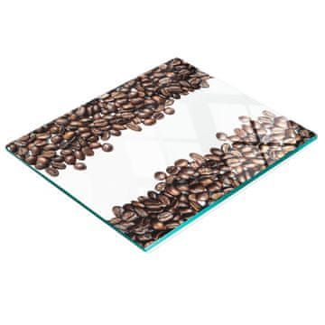 shumee Kaljena večnamenska dekorativna steklena tabla za kavna zrna 60x52 cm