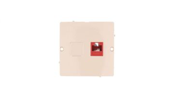 shumee Simon Basic enojna računalniška vtičnica RJ45 kat. 5e bež BMF51.02/12