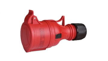 shumee Prenosna vtičnica 32A 5P 400V rdeča zvitka GPP TIP B 32/5 IP44 921885