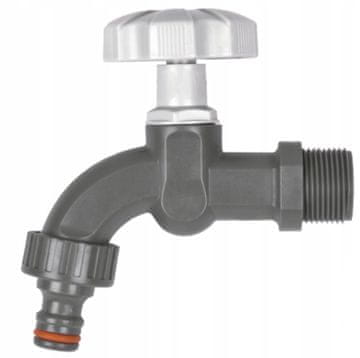 Bradas 3/4" plastična vrtna pipa z nastavkom za hitri priključek Bradas 0612