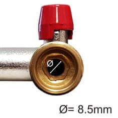 Bradas 2-potni razdelilnik z ventili GW 3/4 do 2x GZ 3/4 BR-3034 bradas 4641