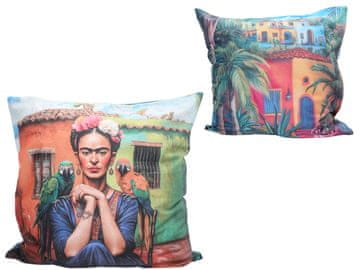 Carmani Vzglavnik s polnilom/zadrgo - navdihnjen s slikami F. Kahlo (carmani)