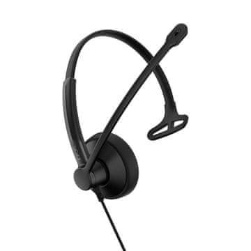 Epos Žične slušalke EPOS z mikrofonom za pisarno/klicni center, USB-C/USB-A, črne