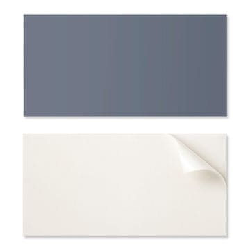 COLORAY Dekorativna samolepilna vinilna stenska plošča 100x50 cm temno modra