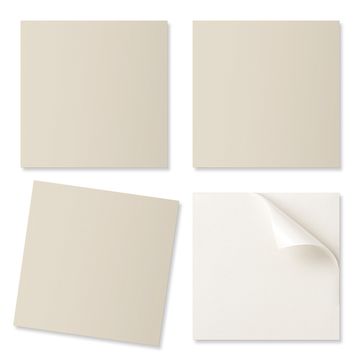 COLORAY Paket vinilnih ploščic z vzorcem za spalnico, bež barva, 4x50x50 cm