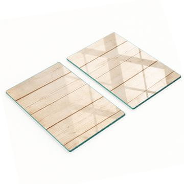 shumee Kuhinjske večnamenske dekorativne deske iz kaljenega lesa 2x40x52 cm