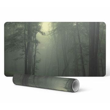 shumee Moderna vinilna podloga za tipkovnico Misty Forest At Dawn 120x60 cm