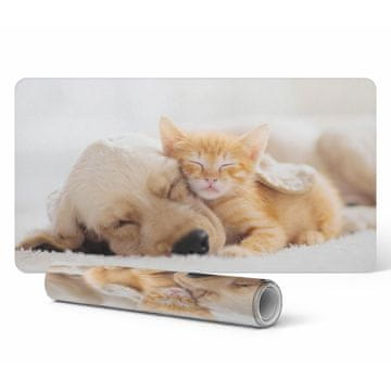 shumee Podloga za tipkovnico in dodatki za namizne računalnike Sweet Dream Animals 90x45 cm