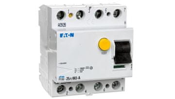 Eaton 4P 25A 0,03A diferencialno varovalko tip A pfim-25/4/003-A-MW 235435