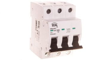 Kanlux Preobremenilno odklopno stikalo 3P B 40A 6kA AC KMB6-B40/3 VDE 23168