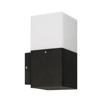 Ideus Zunanja vrtna stenska svetilka črne barve IP44 15W E27 D Ideus 03652