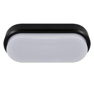 Ideus Hermetična LED stropna svetilka črna 18W 4100K IP65 aron Ideus 03799