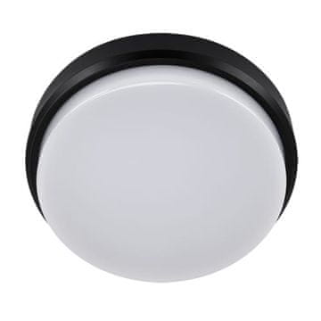 Ideus Hermetična LED stropna svetilka črna 18W 4100K IP65 aron Ideus 03801