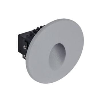 Ideus LED stopniščna svetilka 1,6 W 75 lm 4000 K siva AZYL 03904
