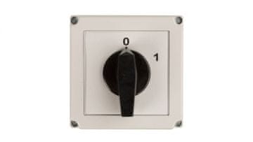 shumee Grebenasto stikalo 0-1 3P 40A v ohišju 4G40-10-PK R214 63-840306-041