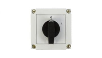 shumee Grebenasto stikalo 0-1 1P 10A v ohišju 4G10-90-PK R014 63-840392-011