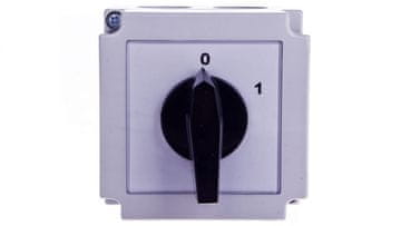 shumee Grebenasto stikalo 0-1 4P 25A v ohišju 4G25-92-PK R114 63-840398-031
