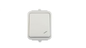 Schneider Hermetično stopniščno stikalo Cedar IP44 10A belo WNt-600C WNT600C01