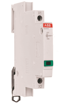 ABB Modularna svetilka 1-fazna zelena 115-250V AC E219-D 2CCA703402R0001