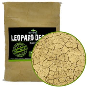 Terrario Terrario Leopard Desert 1kg - substrat za razpokano puščavsko zemljo