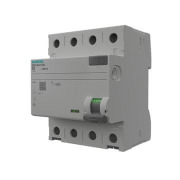 Siemens Zaščitno stikalo na preostali tok 25A 300mA 4p RCCB VDE 0157