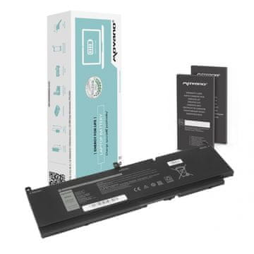 Bateria Movano Baterija za Dell Precision 15 7550/7560/7760 (7400mAh)