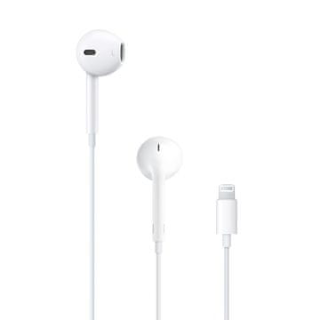 slomart Apple EarPods slušalke z Lightning priključkom, bele