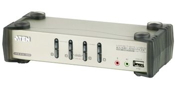 slomart ATEN CS1734 KVM stikalo 4-portno, PS/2-USB, VGA/Audio