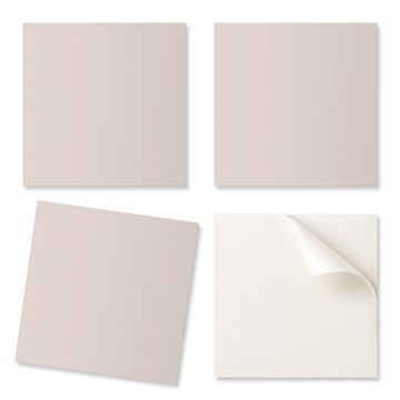 COLORAY Samolepilne vinilne ploščice s potiskom za dnevno sobo, bledo roza barva 9x30x30 cm