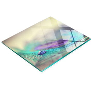 shumee Kuhinjska večnamenska dekorativna tabla iz utrjenega perja 60x52 cm
