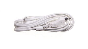 Emos Priključni kabel s stikalom KF-HK-1 H03VVH2-F 2x0,75 3 m bel S08273
