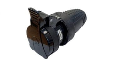 shumee Gumijasta vtičnica 2P+Z IP44 250V~ 16 A 3680W 50Hz z zaklopko 24017