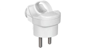 Elektro-Plast Kotni vtič, odstranljiv, z ročajem, z/u, 16A, 2P, AWA-5, bel, 51,46