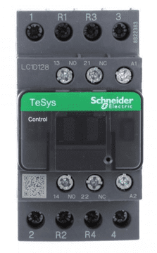 Schneider TeSys Deca Močnostni kontaktor 12A 2NO 2NC 42V AC 1NO 1NC LC1D128D7