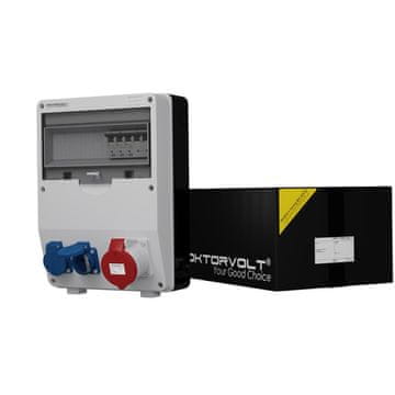shumee Razdelilna omarica za stavbe TD-S 32A 2x230V Schuko Doktorvolt 6732